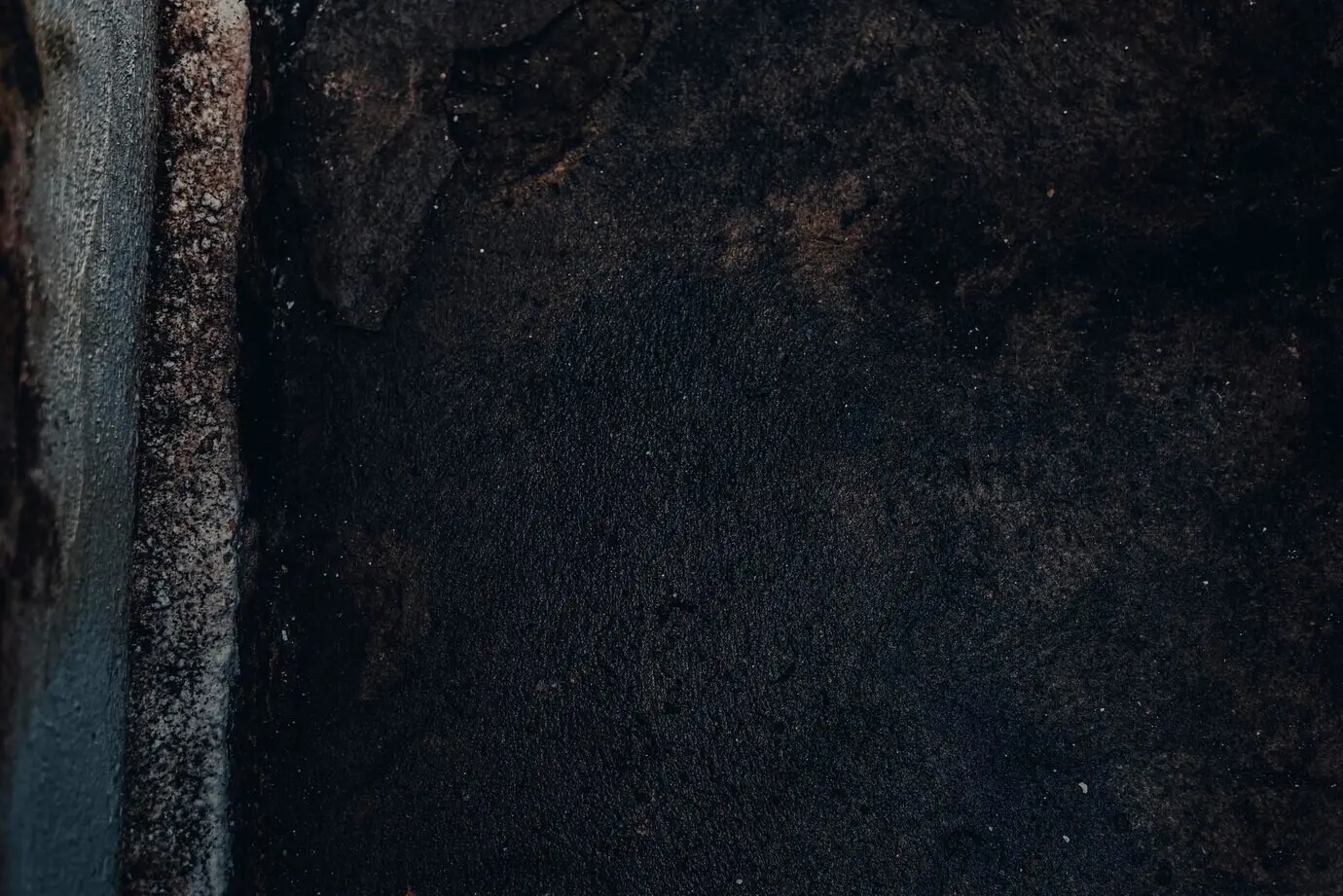 Fotografie eines Bodentexturmusters